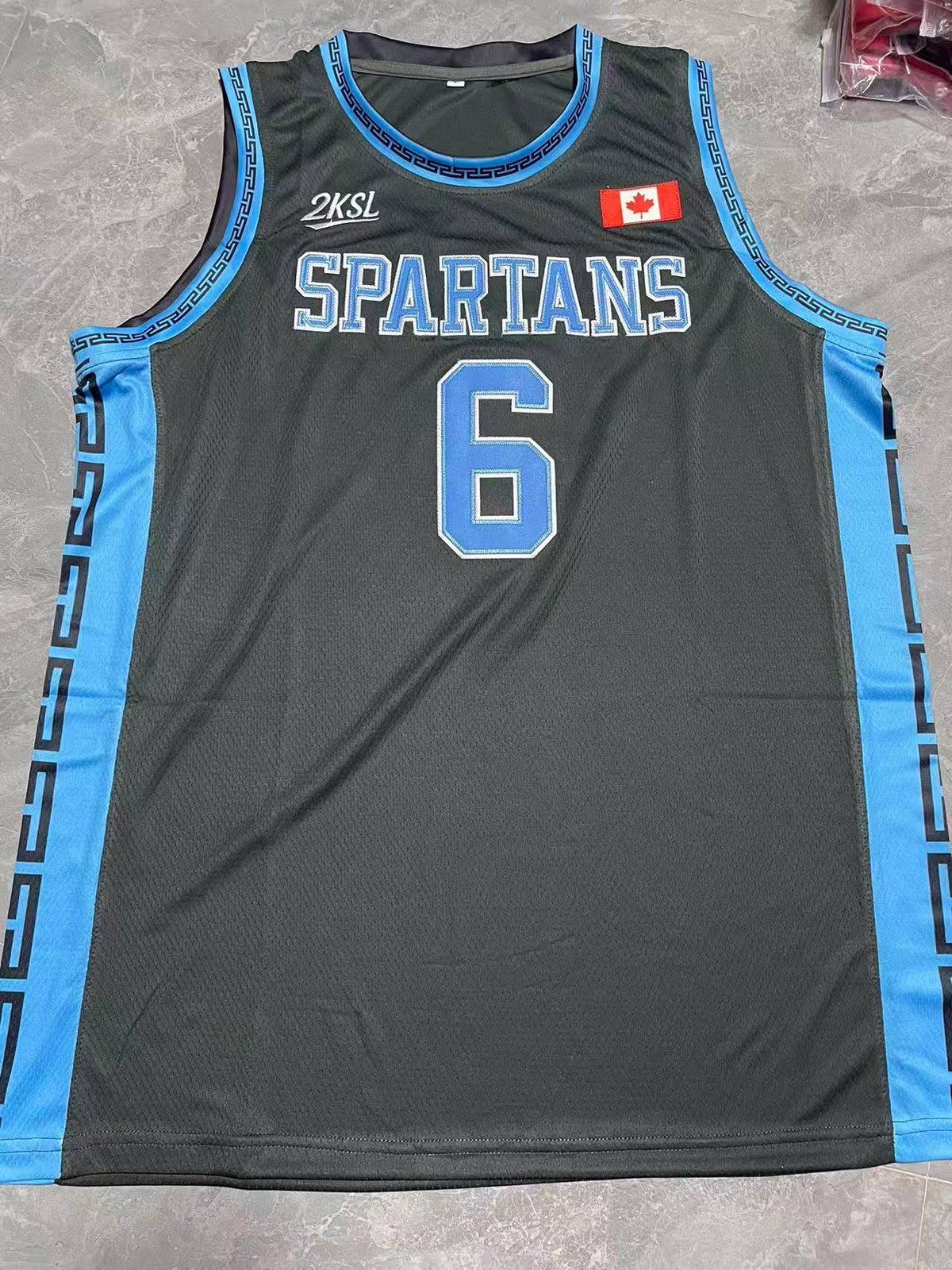 Spartans basketball jersey